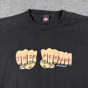 Independent Truck Co x Toy Machine Fist Graphic T-Shirt Mens XL Black Skater